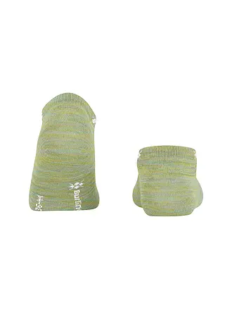 BURLINGTON | Chaussettes sneaker femme 36-41 SOHO VIBES light jeans | grün